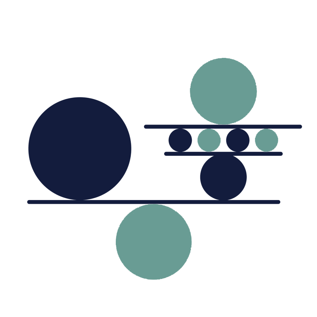 Illustration représentant l'équilibre émotionnel