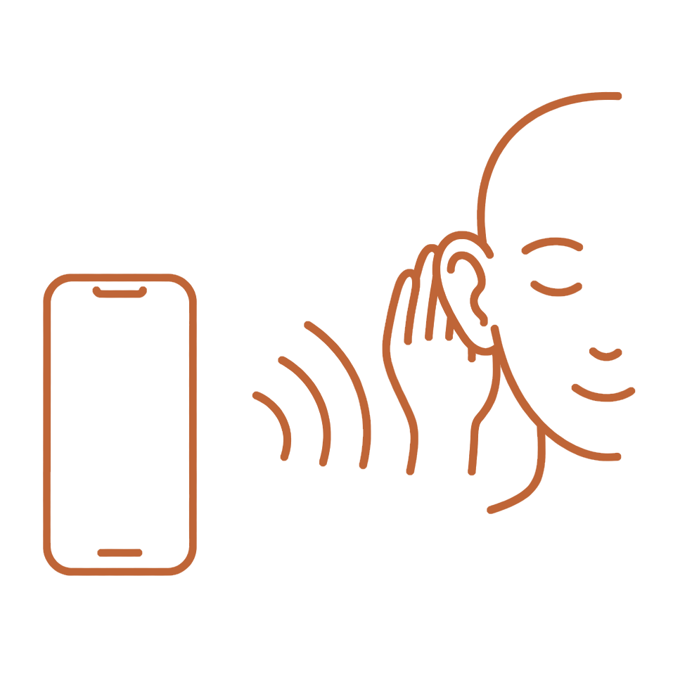Illustration des séances à distance